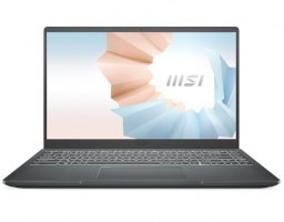 MSI Modern 14 B11MOU-452RU Intel Core i5 1135G7 2400MHz/14"/1920x1080/8GB/512GB SSD/DVD нет/Intel Iris Xe Graphics/Wi-Fi/Bluetooth/Windows 10 Home (9S7-14D314-452) Grey