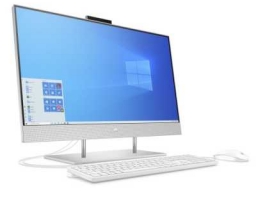 HP All-in-One 27-dp0005ur (9PN05EA) AMD Ryzen 5 3500U 2.1 GHz/8192 Mb/512 Gb SSD/27" Full HD 1920x1080/DVD нет/AMD Radeon Vega 8/Windows 10 Home