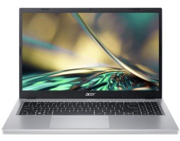 Acer Aspire 3 A315-510P-C4W1 Intel N100 800MHz/15.6"/1920x1080/8GB/256GB SSD/Intel UHD Graphics/Wi-Fi/Bluetooth/Без ОС (NX.KDHCD.00D) Silver