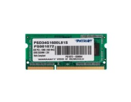 Patriot Memory SL 4Gb 1шт. (PSD34G1600L81S)