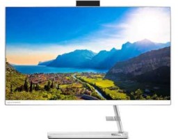 Lenovo IdeaCentre AIO 3 24ALC6 AMD Ryzen 3 5300U 2.6 GHz/8192 Mb/256 Gb SSD/23.8" Full HD 1920x1080/DVD-RW/AMD Radeon Graphics/DOS (F0G1003HRK) White