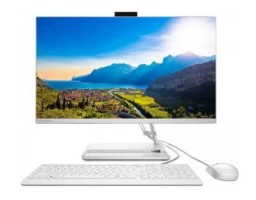 Lenovo IdeaCentre 3 24ALC6 AMD Ryzen 5 5500U 2.1 GHz/8192 Mb/1000 Gb HDD/128 Gb SSD/23.8" Full HD 1920x1080/DVD нет/AMD Radeon Graphics/DOS (F0G100CSRK) White