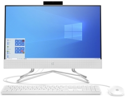 HP All-in-One 22-df0019ur (14P58EA) Intel Core i3 1005G1 1.2 GHz/4096 Mb/1000 Gb HDD/21.5" Full HD 1920x1080/DVD нет/Intel UHD Graphics/DOS