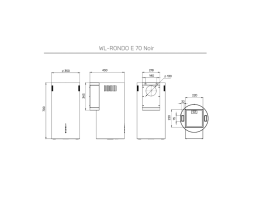 MONSHER WL-RONDO E 70 Noir