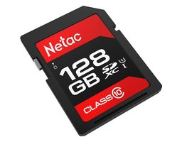 Netac P600 SDHC 128GB U1/C10 up to 80MB/s (NT02P600STN-128G-R)