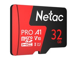 Netac P500 Extreme Pro 32Gb MicroSD + SD адаптер (NT02P500PRO-032G-R)