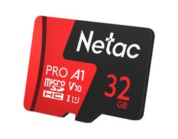 Netac P500 Extreme Pro 32Gb MicroSD + SD адаптер (NT02P500PRO-032G-R)