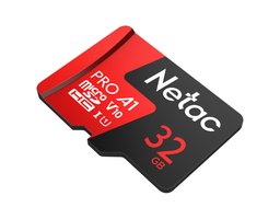 Netac P500 Extreme Pro 32Gb MicroSD + SD адаптер (NT02P500PRO-032G-R)