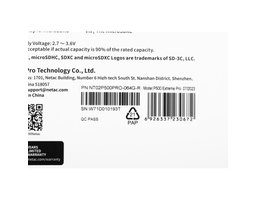 Netac P500 Extreme Pro 64Gb MicroSD + SD адаптер (NT02P500PRO-064G-R)