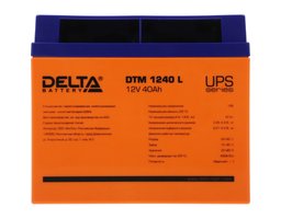DELTA DTM 1240 L 40 А·ч (DTM 1240 L)