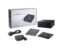 ASUS Mini PC PN41 Intel Celeron N4505 2000 МГц/не установлен DDR4/не установлен SSD/DVD нет/Intel UHD Graphics 630/Без ОС (90MR00IA-M00810) Черный