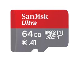 MicroSD SanDisk Ultra 64Gb (SDSQUAB-064G-GN6MN)