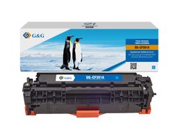 G&G GG-CF381A Голубой (2700 стр) для HP СLJ M476