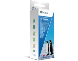 G&G GG-T6643M пурпурный (100 мл) для Epson L100, L110, L120, L130, L132, L210, L222