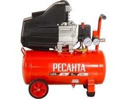 Ресанта КП-24/230М масляный 230л/мин 24л 1600Вт (74/7/1)