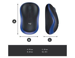 Logitech M185 (910-002632) Blue