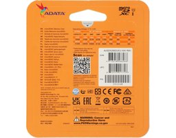 ADATA Premier microSDXC UHS-I Class 10 256GB + SD adapter (AUSDX256GUICL10A1-RA1)