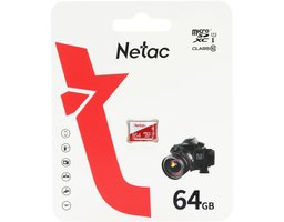 Netac P500 ECO 64Gb MicroSD (NT02P500ECO-064G-S)