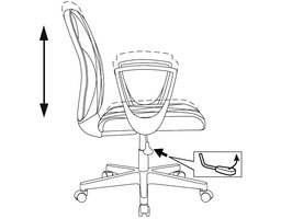 Бюрократ CH-W327 OR-10 (CH-W327/OR-10) Слоновая кость