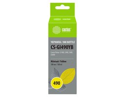 Cactus CS-GI490YB желтый (100 мл) для Canon Pixma G1400, G2400, G3400