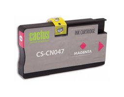 Cactus CS-CN047 пурпурный (26 мл) для HP DJ Pro 8100/8600