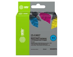 Cactus CS-C4837 пурпурный (29 мл) для HP BIJ 1000/1100/1200/2200/2300/2600