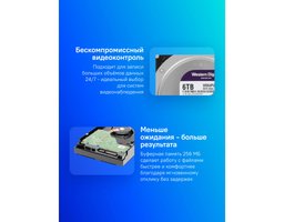 Western Digital 6Tb SATA-III Purple (WD64PURZ)