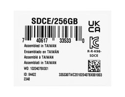 Kingston High Endurance 256Gb MicroSD (SDCE/256GB)