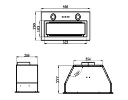 MAUNFELD Trapeze 602M, управление кнопочное (КА-00014227) Белый