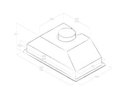 Elica Era C WH/A/52, управление кнопочное (PRF0142716) Белый