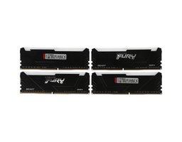 Kingston Fury Beast Black RGB 32Gb DDR4 3200MHz (4x8Gb KIT) (KF432C16BB2AK4/32)