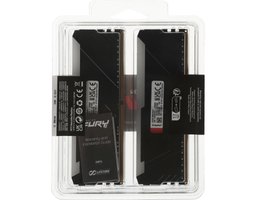 Kingston Fury Beast Black RGB 32Gb DDR4 3200MHz (4x8Gb KIT) (KF432C16BB2AK4/32)