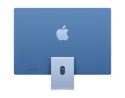 Apple iMac 24" Apple M4 10 core 16384 Mb/512 Gb SSD/24" 4480х2520/Apple10 core GPU/DVD нет/MacOS (MWV33ZP/A) Синий