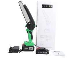 ZITREK GreenSaw 20V, аккумуляторная, 20В, 4Ач, с одним аккумулятором (082-1858)