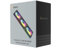 Ocypus Gamma F12 UNI BK ARGB REVERSE BLADE (3 шт.) (Gamma F12 UNI BK ARGB REVERSE BLADE 3in1)