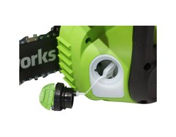 GREENWORKS G24CS25, аккумуляторная, 24В, 8Ач, с одним аккумулятором (2007707UH)