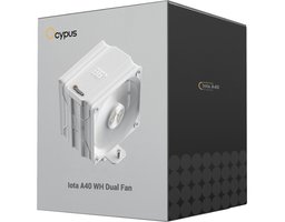Ocypus Iota A40 Dual Fan WH (Iota-A40-WH2NNWD00X-GL)