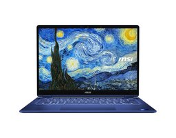 MSI Prestige 14 Flip AI+ The Starry Night-400RUY (9S7-14T235-400) Intel Core Ultra X9 378H 1600MHz/14"/1920x1200/32GB/1024GB SSD/Intel Arc Graphics/Wi-Fi/Bluetooth/Windows 11 Pro Blue