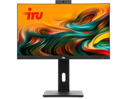 IRU Tactio 23IP4 Intel Core i3 14100 3500 МГц/8192 Mb/256 Gb SSD/23.8" Full HD 1920x1080/DVD-нет/Intel UHD Graphics 730/Windows 11 Pro (2207172_Win11P) Черный