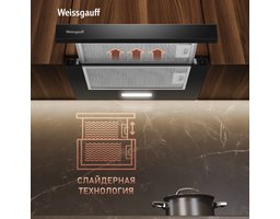 Weissgauff TEL 500 Black Glass (438277)