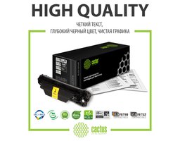 Cactus CS-CE255XS черный (12500 стр) для HP LaserJet M521 Pro 500 MFP/M521DN Pro MFP (A8P79A)/M521DW Pro MFP (A8P80A)/M525 EnterpriseFloW MFP/M525C MFP/M525DN MFP/M525F MFP/P3010 Enterprise/P3015 Enterprise/P3015D/P3015DN/P3015N/P3015X