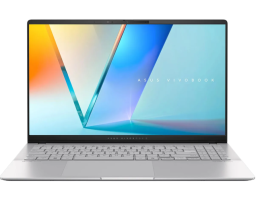 ASUS Vivobook S 15 OLED S5507QA-MA078W Qualcomm Snapdragon X Elite X1E 78 100 3400MHz/15.6"/2880х1620/32GB/1024GB SSD/Qualcomm Adreno/Wi-Fi/Bluetooth/Windows 11 Home (90NB14Q2-M007X0) Silver